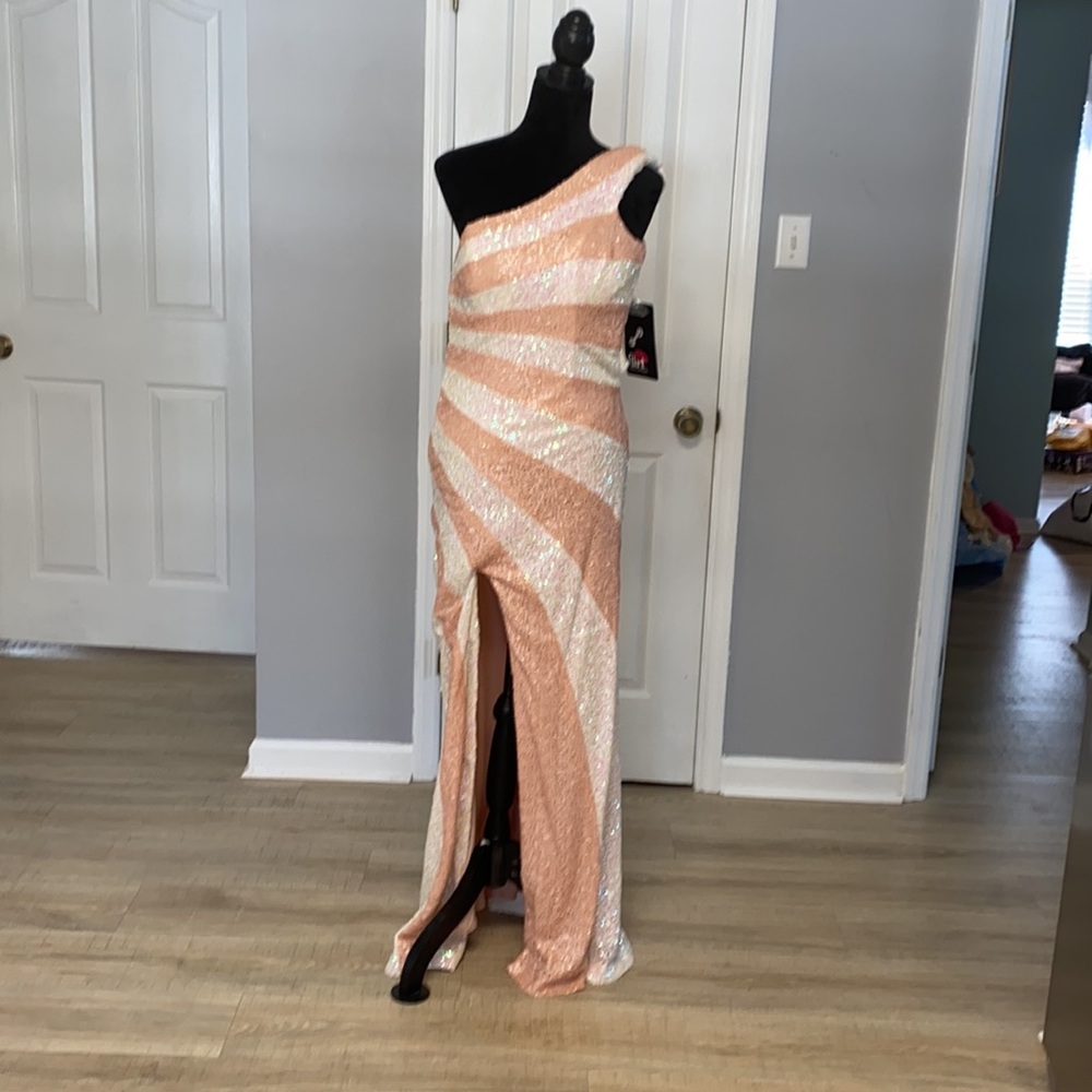 One Shoulder Gown by Flirt Maggie Sottero